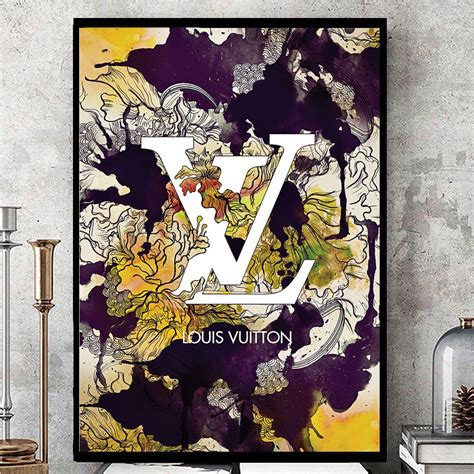 louis vuitton art print|louis vuitton prints for wall.